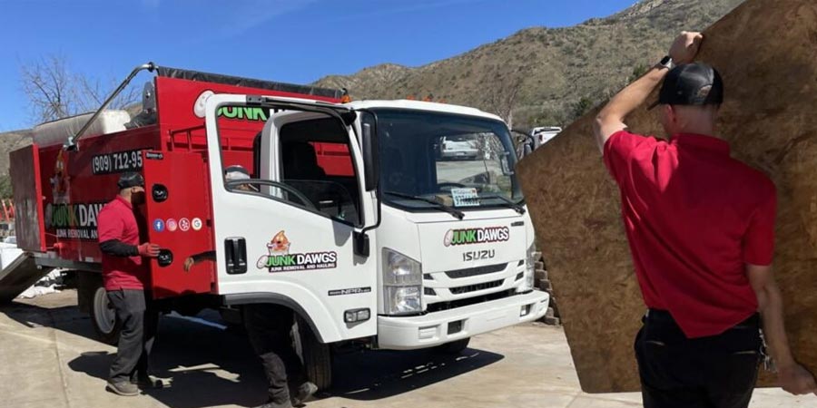 Junk Dawgs drywall demolition service
